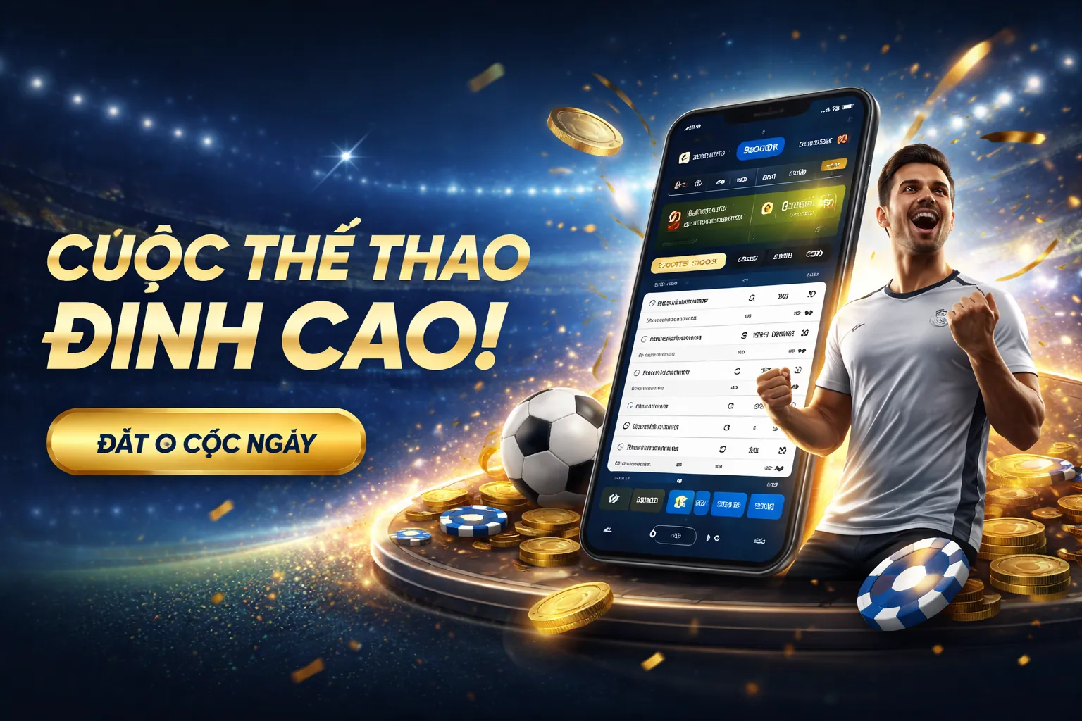 Hoàn trả hàng ngày cá cược thể thao betvip
